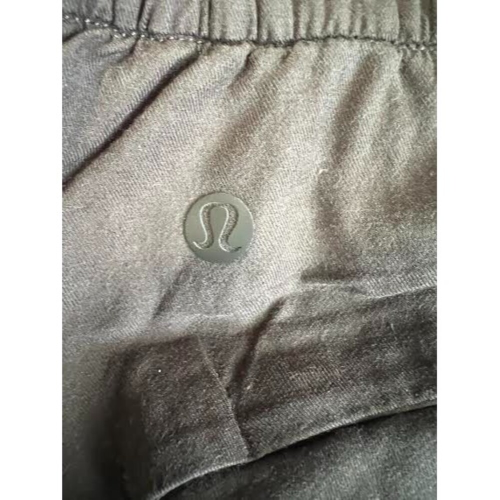 Lululemon  Mid-Rise Jogger Pants Full Length W 8 Gray/Brown with zip back pocket
